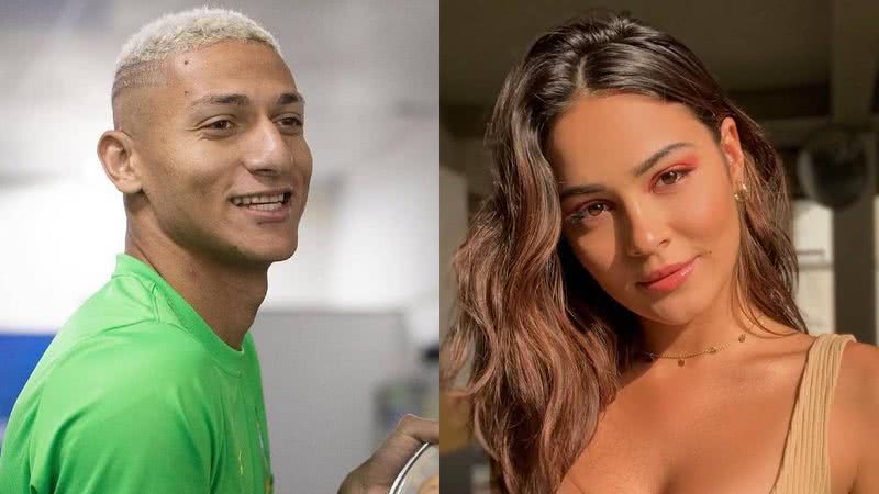 Tá ficando sério! Após paquera na web, Richarlison se aproxima da família de Giullia Buscacio, diz jornal - Reprodução/Instagram