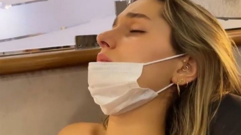 Marido mostra Sasha Meneghel passando mal após perrengue chique: "Que dó" - Reprodução/Instagram