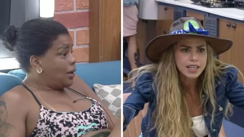 A Fazenda 13: Erika reclama que peões não a obedecem e Tati Quebra Barraco dispara: "Quer se vitimizar" - Reprodução/PlayPlus