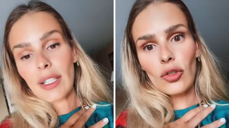 Yasmin Brunet se irrita e denuncia perfil que utiliza sua imagem sem autorização: "Deveriam ter vergonha" - Reprodução/Instagram