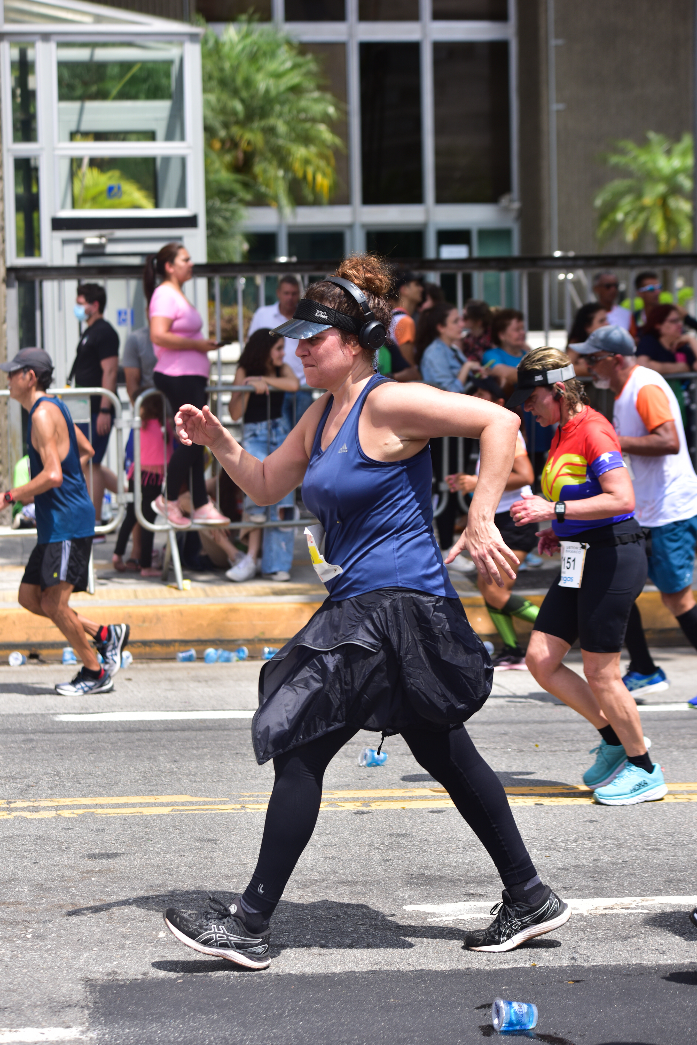 Foto de Isabel Teixeira na São Silvestre