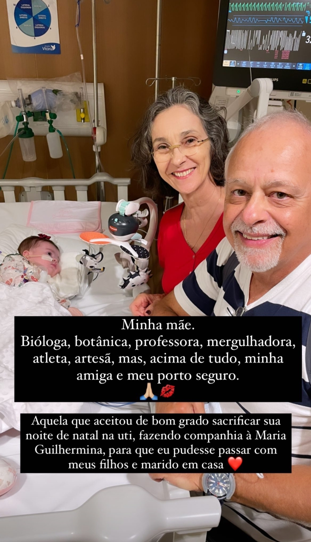 Leticia Cazarré agradece pais