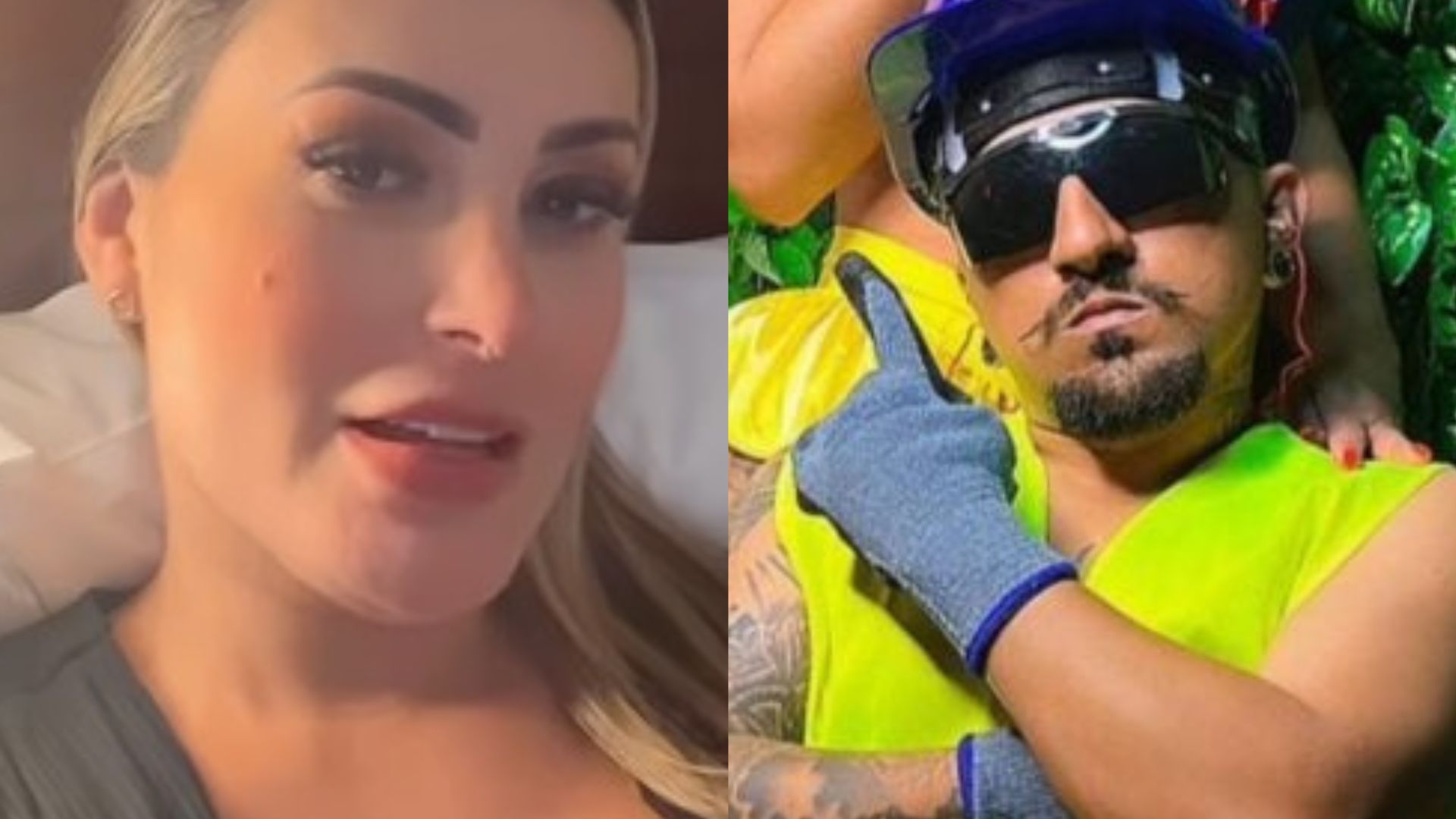 Andressa Urach se pronuncia após vazar vídeo íntimo com anão: Confesso