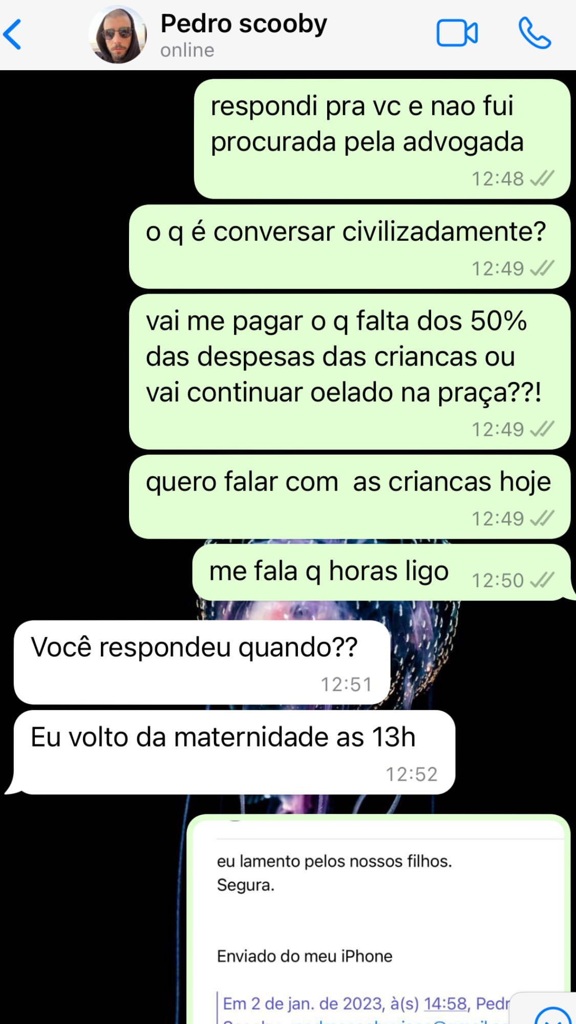 Luana Piovani expõe conversas com Pedro Scooby