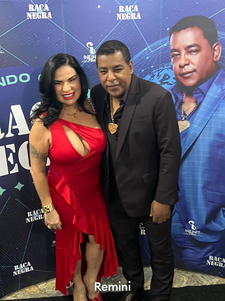 Solange Gomes com Luiz Carlos