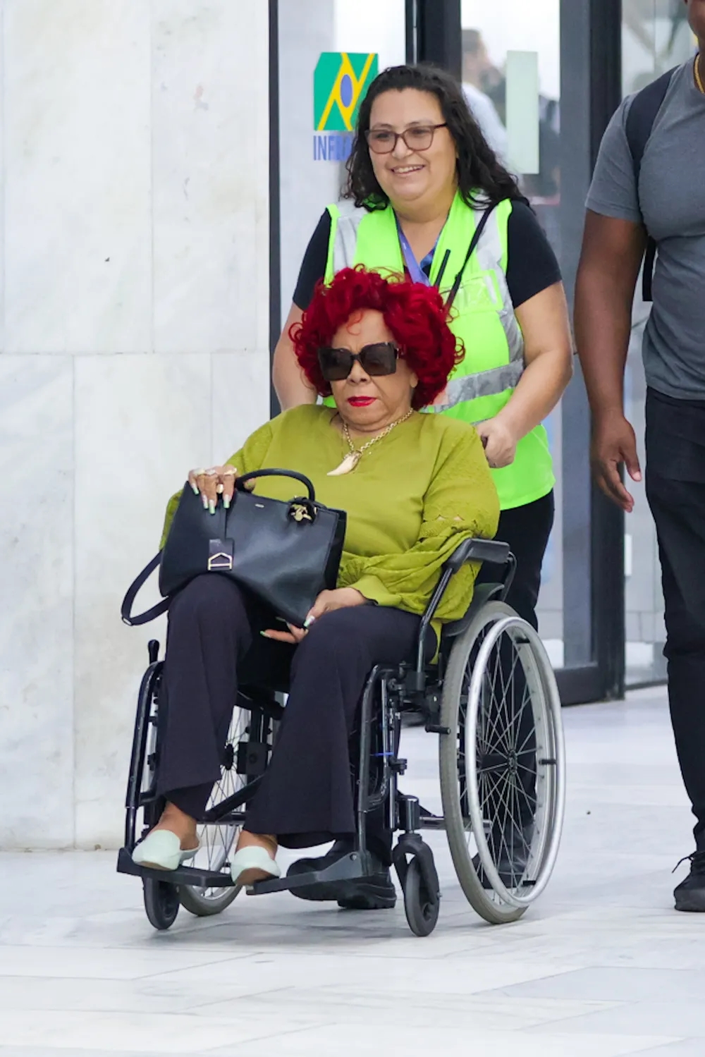 Alcione desembarcou no Rio (Foto: Victor Chapetta / Agnews)