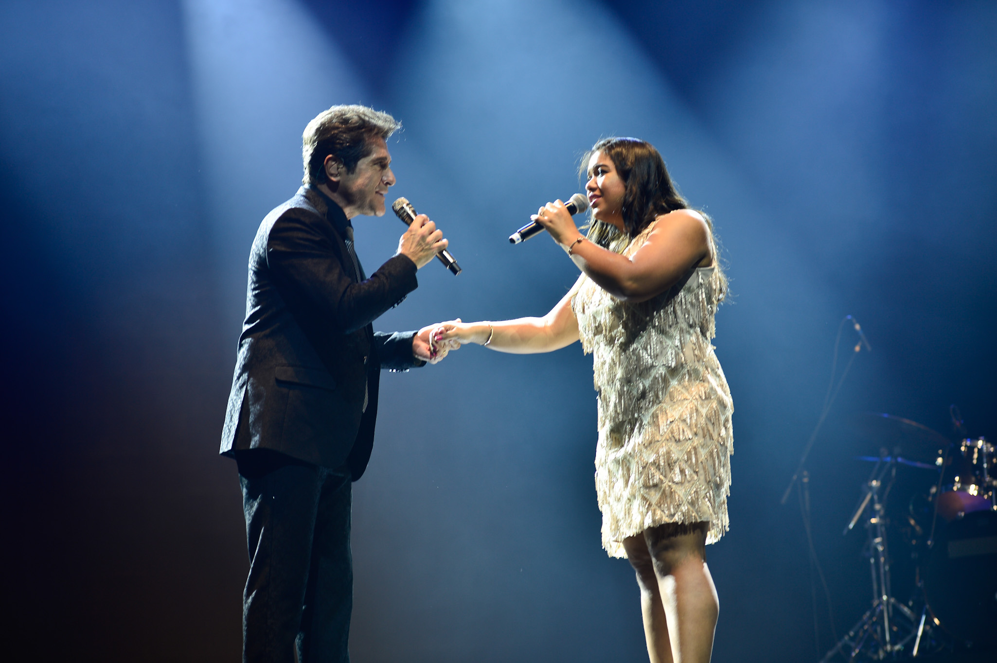 Daniel e Jessica Reis, filha de João Paulo