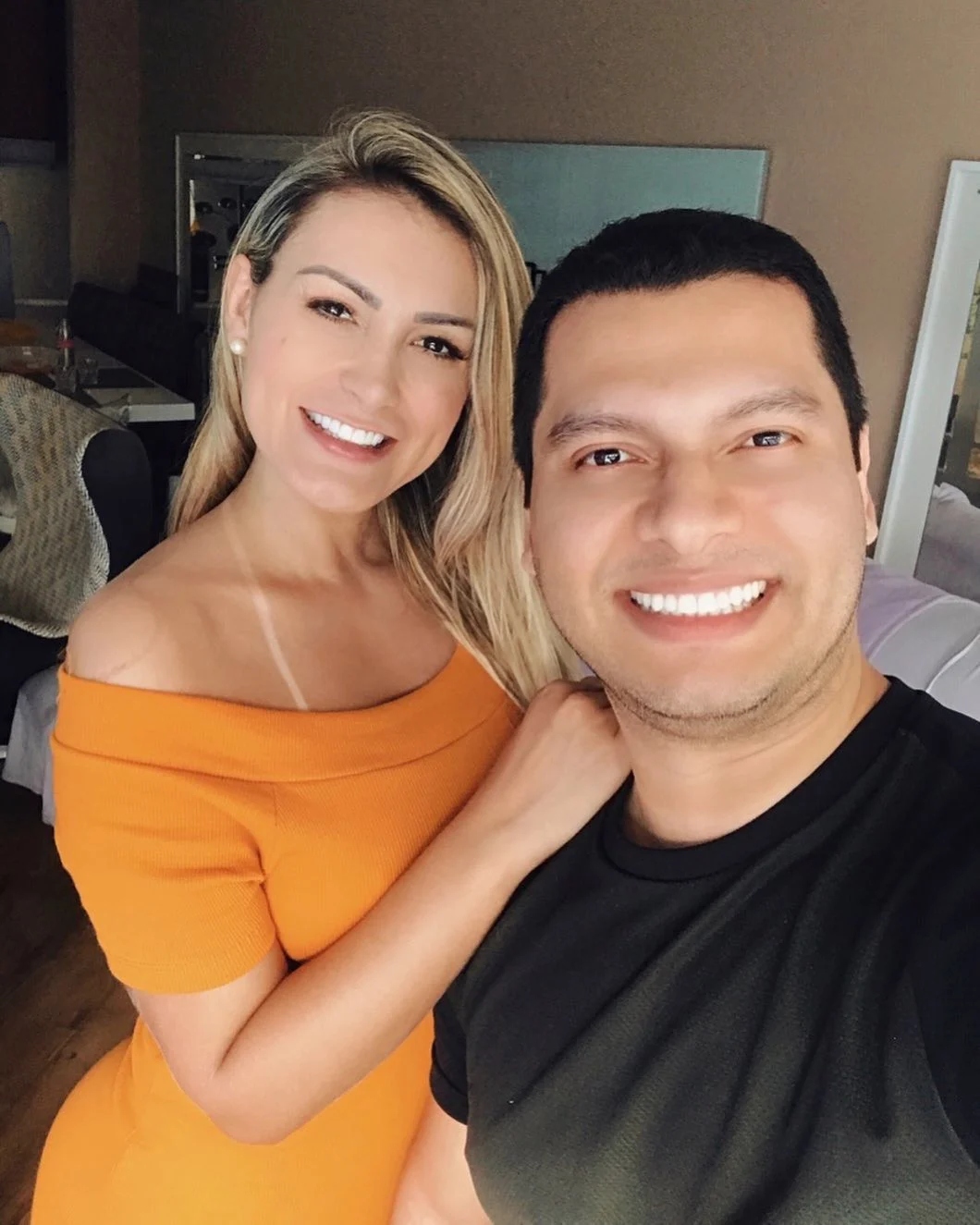 Andressa Urach e Thiago Lopes