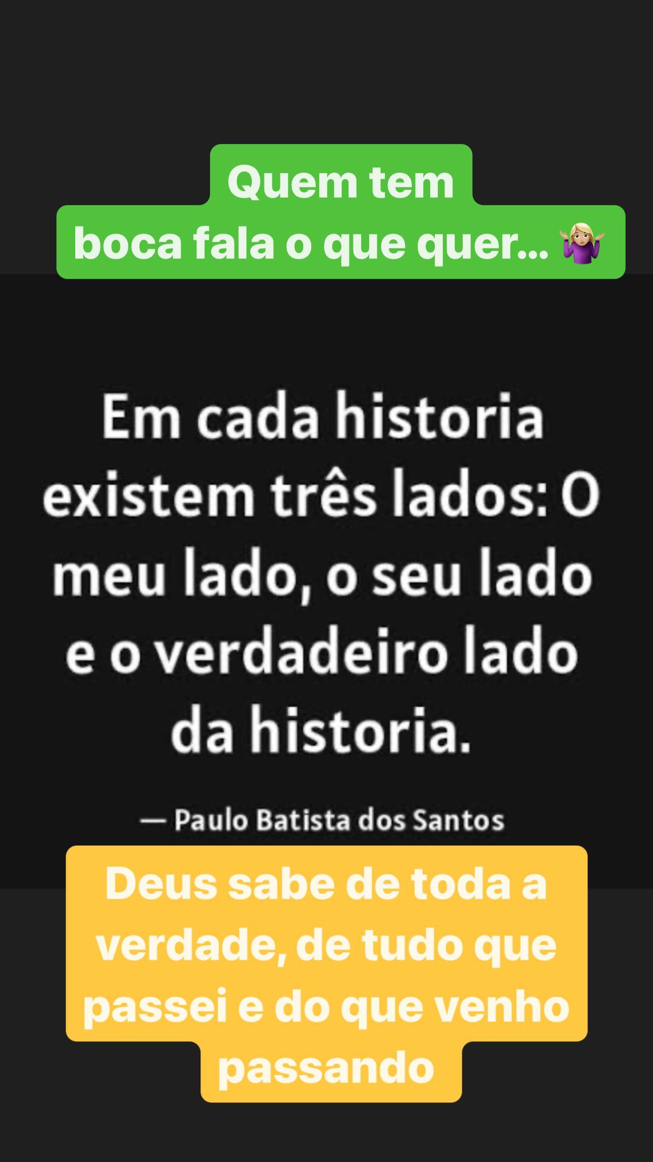 Ex do filho de Tim Maia quebra silêncio após acusações: "Verdade da história..."