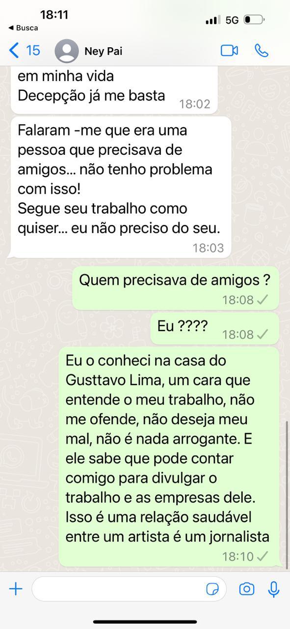 Pai de Neymar esculhamba Leo Dias após filho ser flagrado com outras: "Falta caráter"