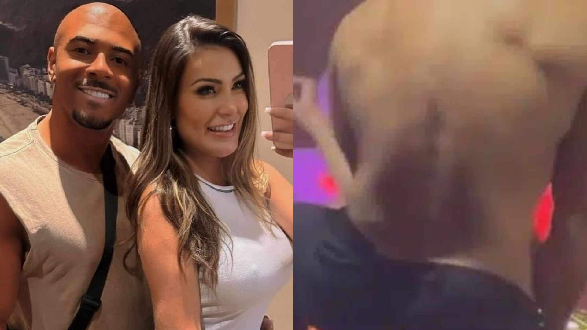 Gente? Andressa Urach faz sexo oral em público com o namorado