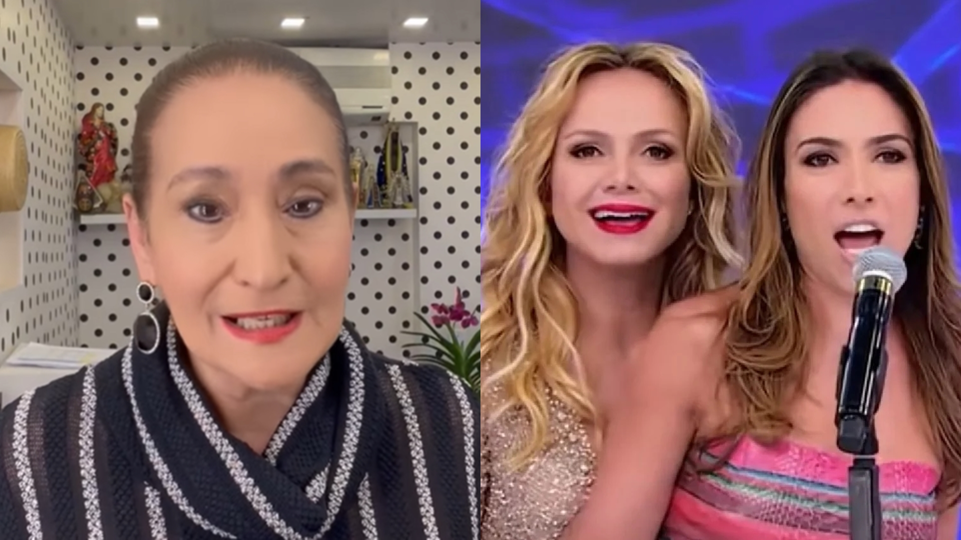 Sonia Abrão opina sobre possível briga entre Eliana e Patrícia: 