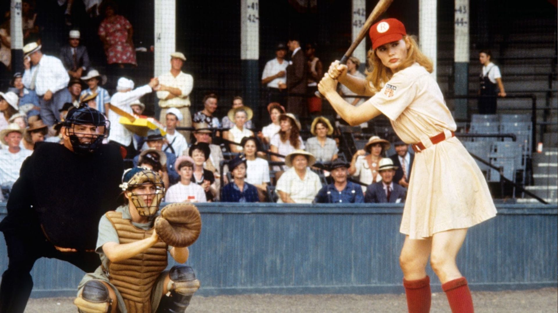 "Uma Equipe Muito Especial" mostra um time de beisebol formado apenas por mulheres (Foto: Divulgação/Columbia Pictures)