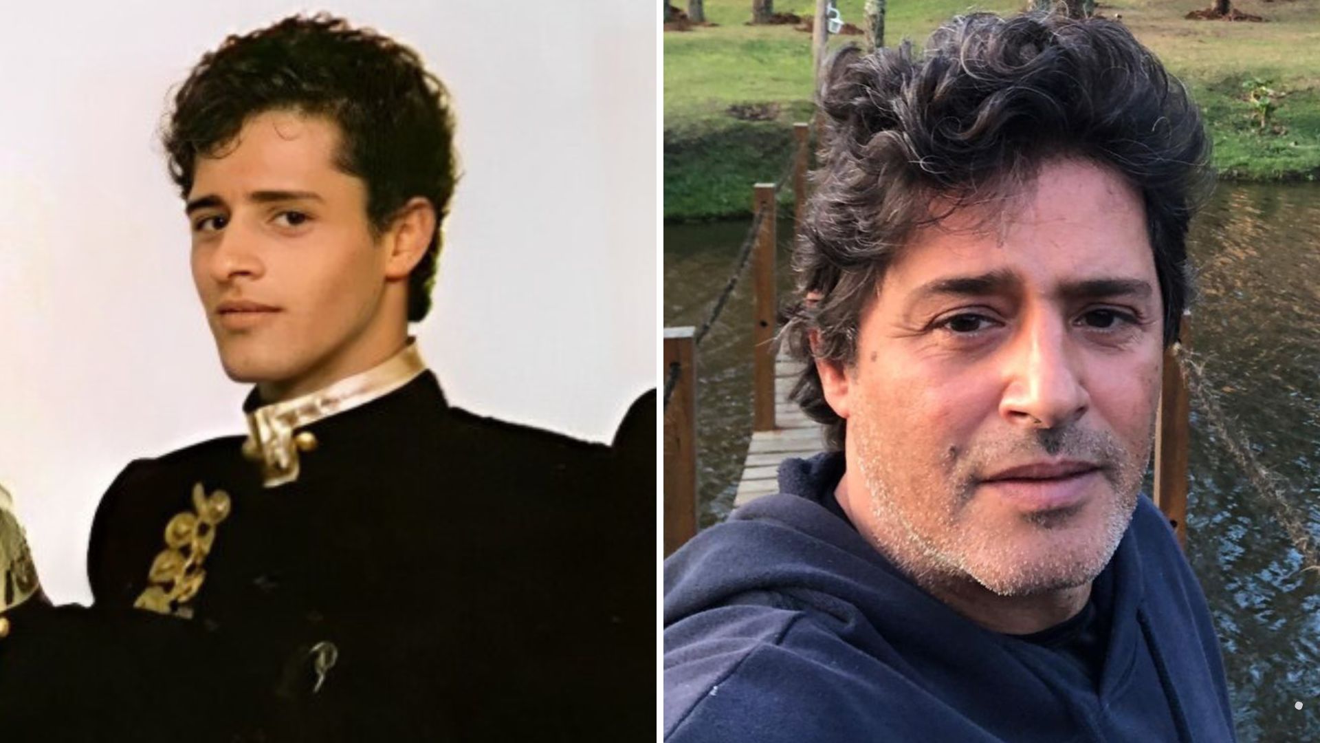 Antes e depois do paquito Robson Barros, o Rob