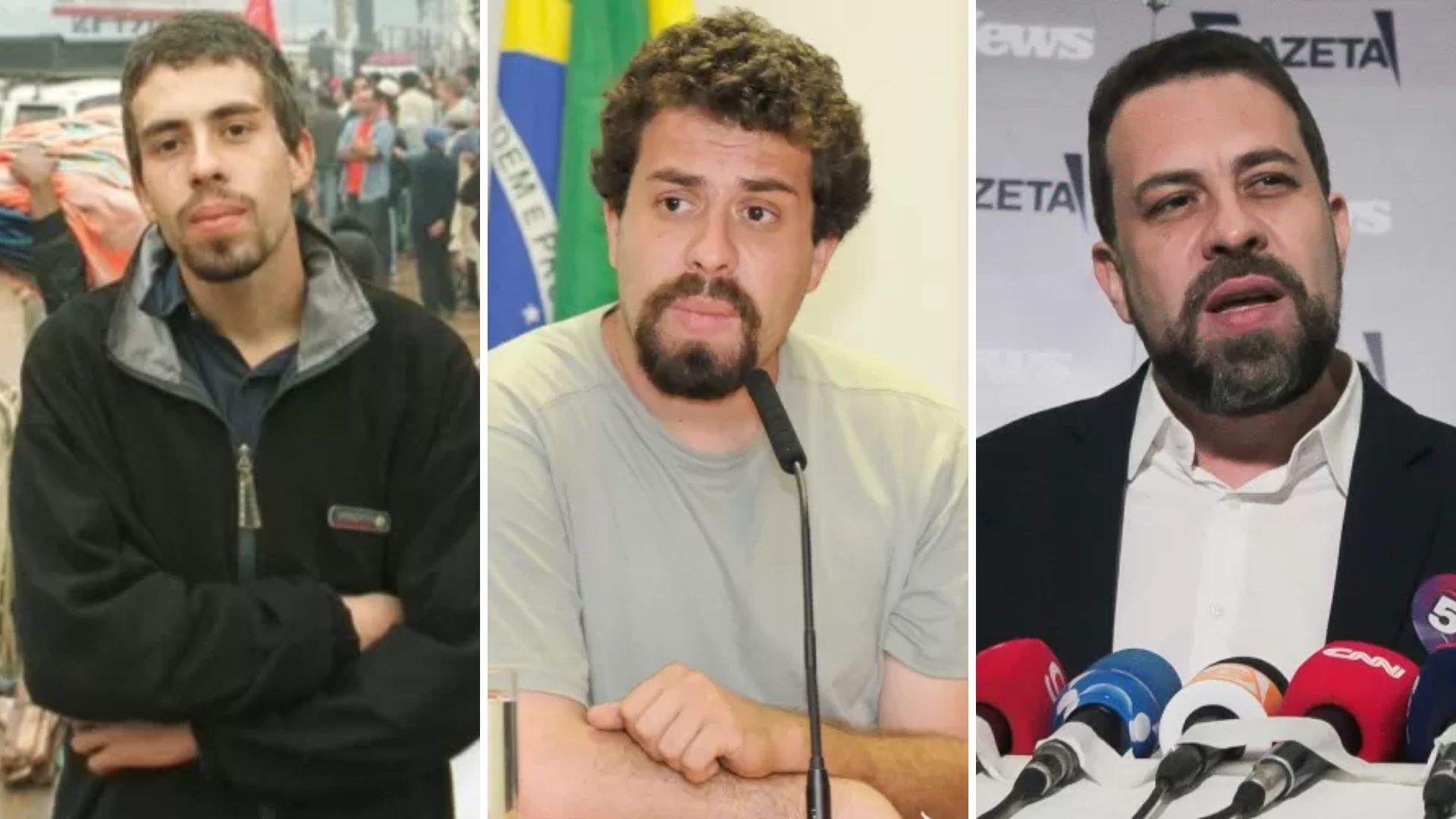 Antes e depois de Guilherme Boulos