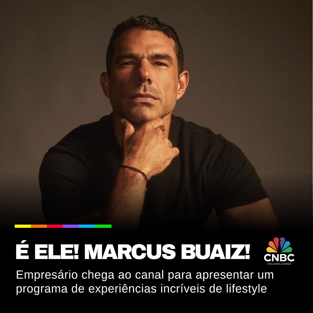 Marcus Buaiz estreia como apresentador em programa inédito de lifestyle na CNBC