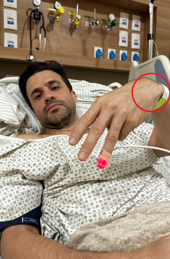 Pablo Marçal em hospital