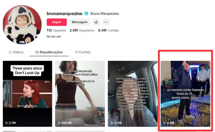 Reprodução/Tiktok