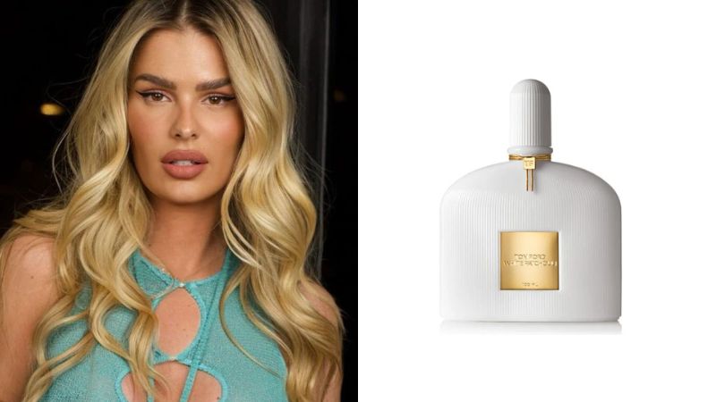 Yasmin Brunet e White Patchouli de Tom Ford