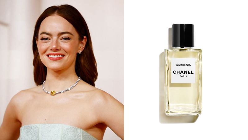 Emma Stone e Les Exclusifs de Chanel Gardénia