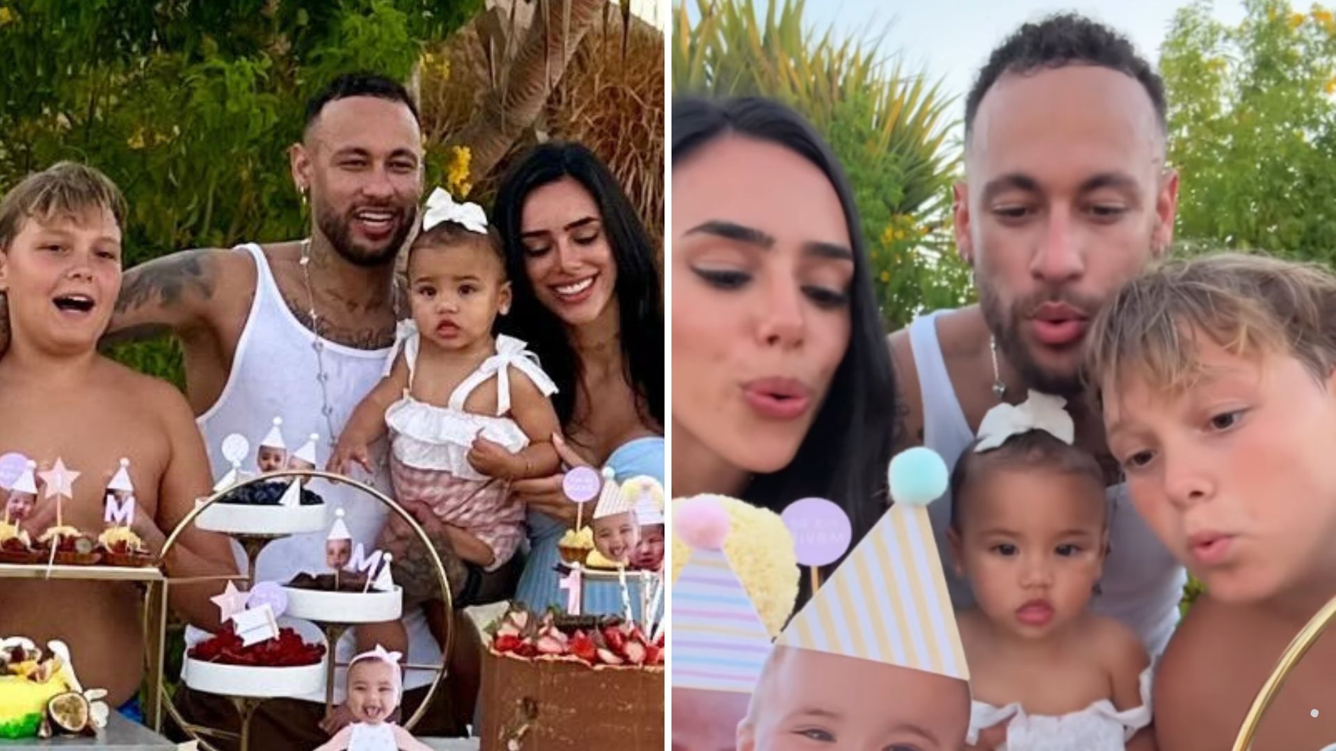 Mavie, filha de Neymar e Biancardi, comemora 1 ano com festa temática: veja