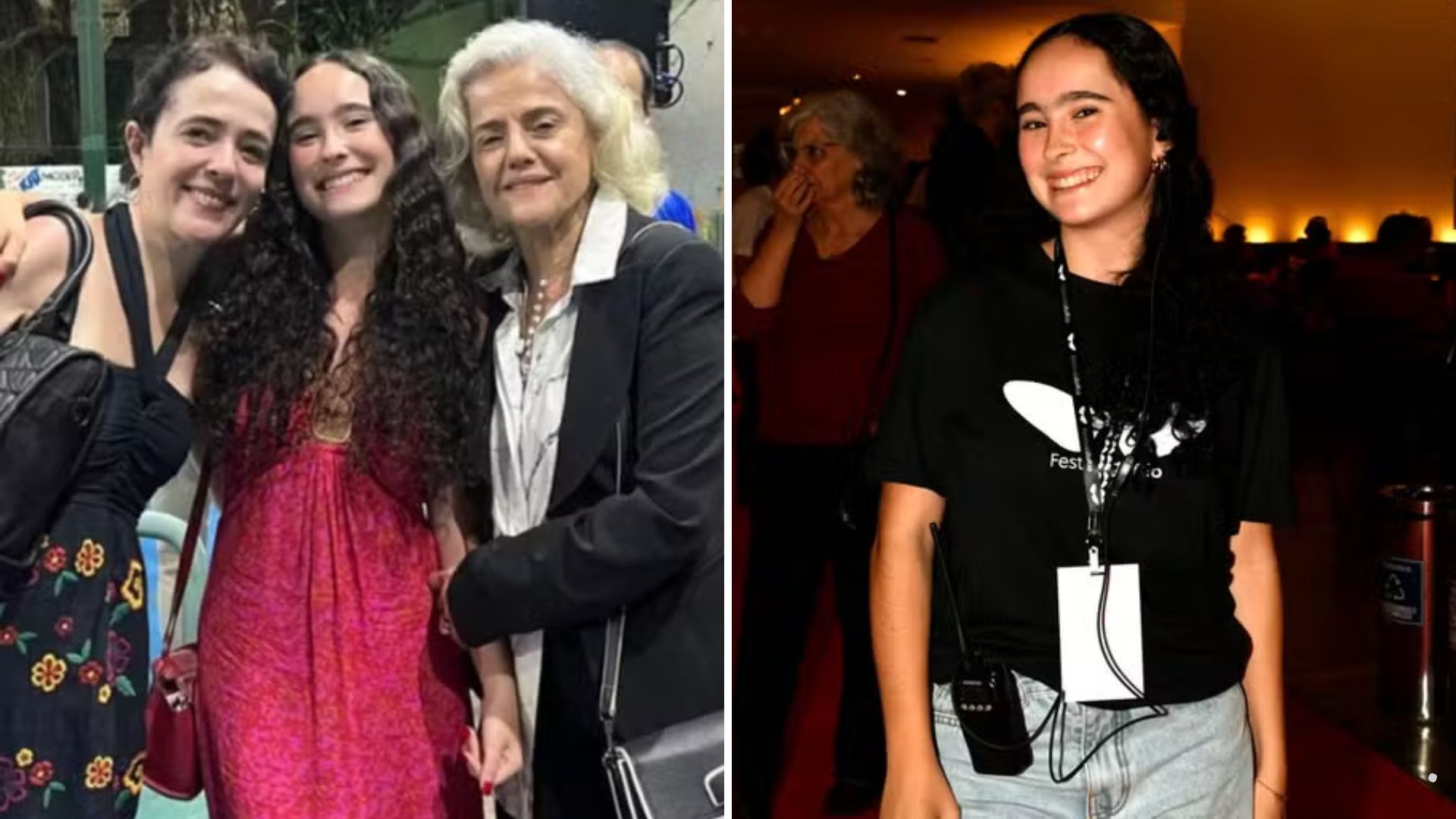 Irene Díaz, Marieta Severo e Chico Buarque, está dedicada em um trabalho voluntario no Rio