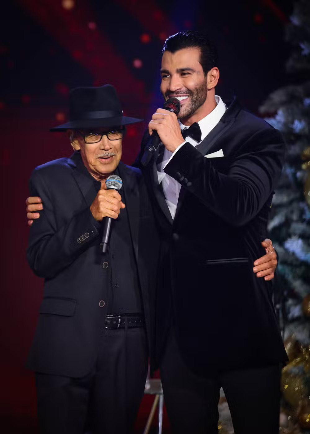 Gusttavo Lima com o seu pai, Alcino Lima