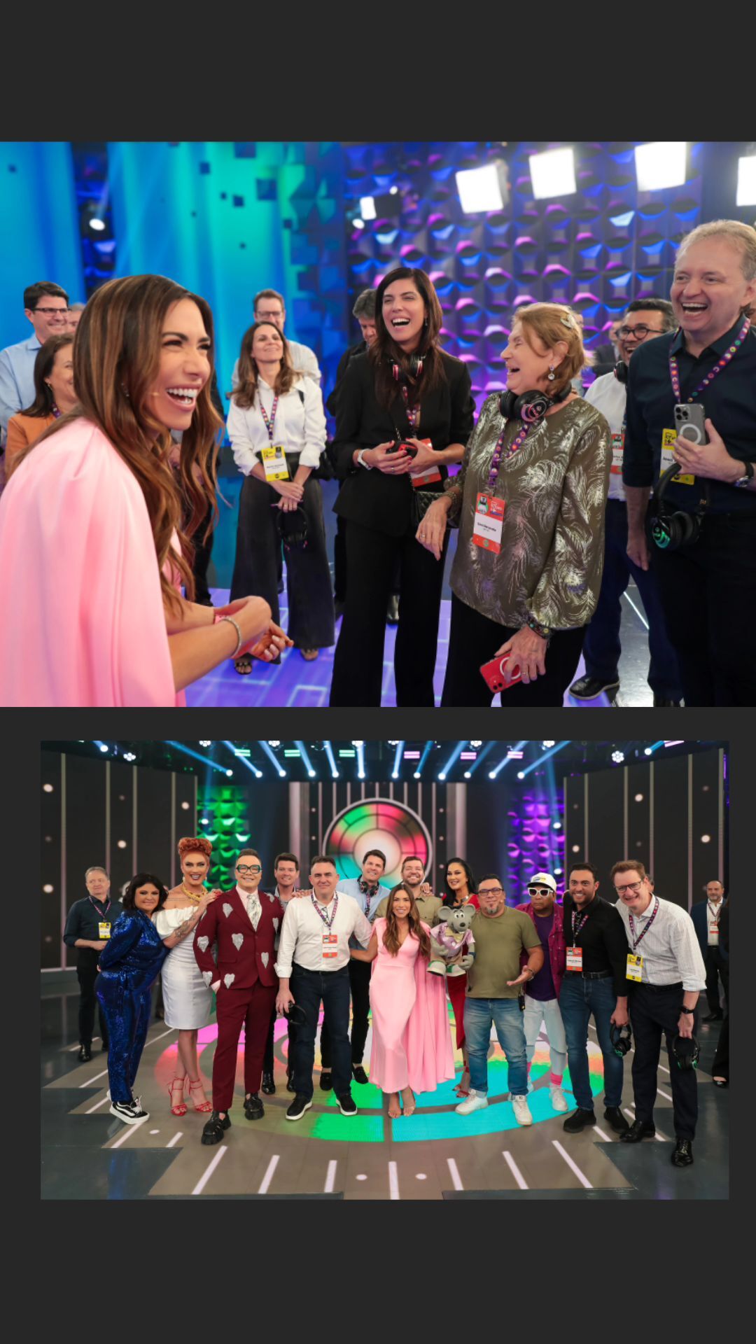 Sara Abravanel, irmã de Silvio Santos, com as sobrinhas