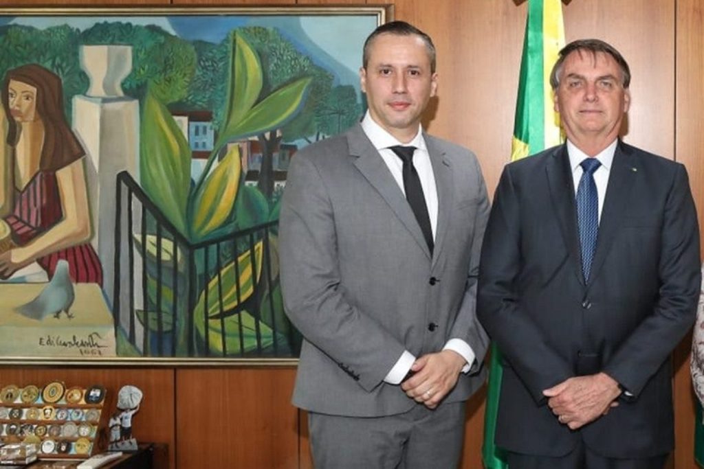 Roberto Alvim e Bolsonaro - Foto: Reprodução