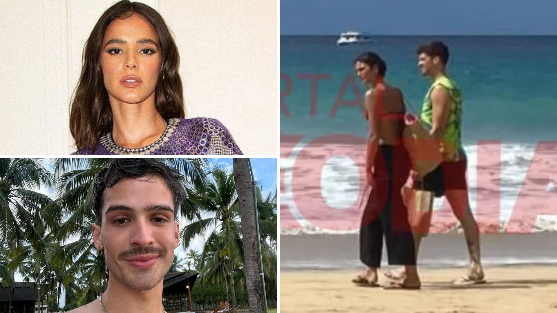 Romance em Noronha: Bruna Marquezine e João Guilherme são flagrados juntos