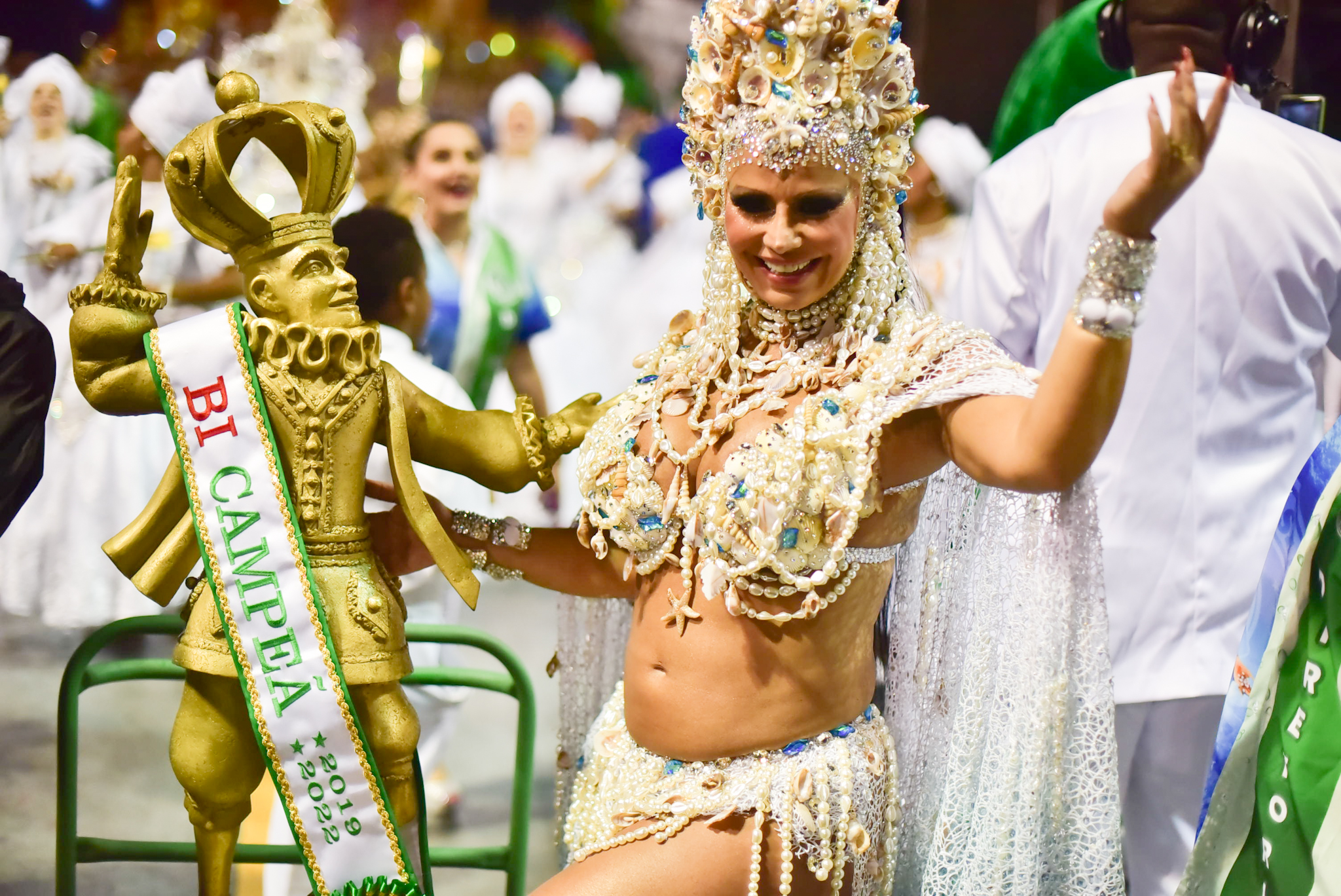 Viviane Araújo no Desfile das Campeãs em São Paulo 3