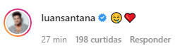 Luan Santana elogia Deborah Secco