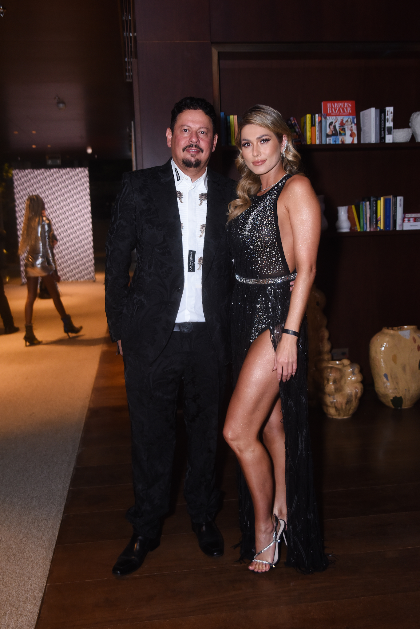 Foto de Marcos Araújo com Lívia Andrade