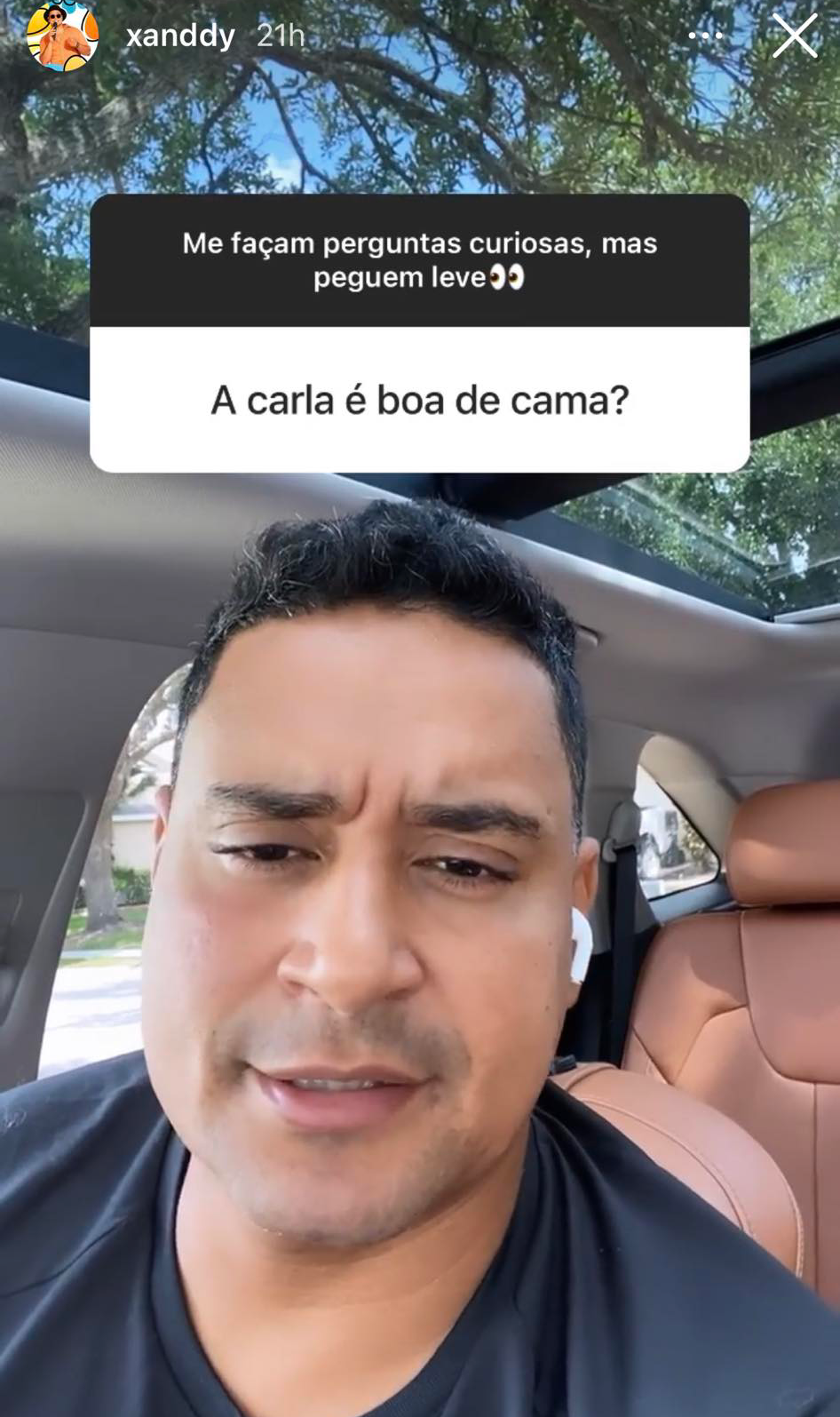 Saia-justa! Xanddy fala sobre intimidade com Carla Perez em papo picante  com seguidores: “Onde tem uma cachoeira?”