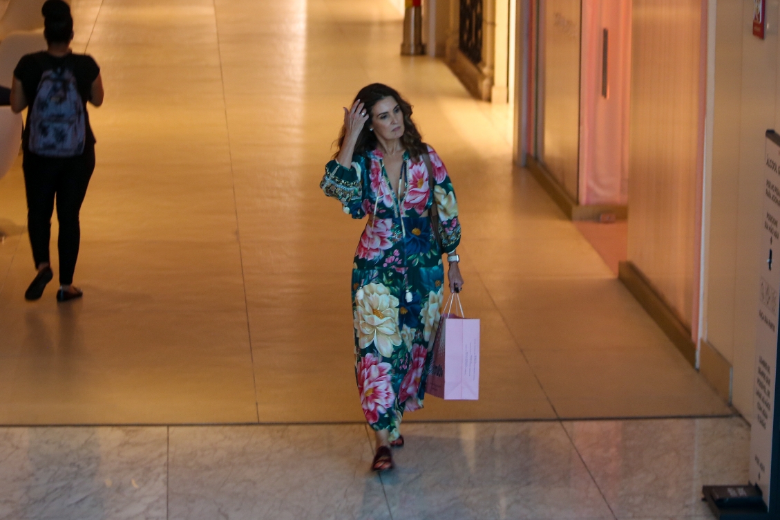 Fátima Bernardes: look confortável