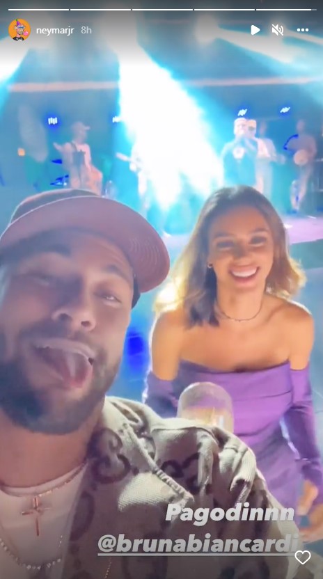 Neymar e a namorada, Bruna Biancardi