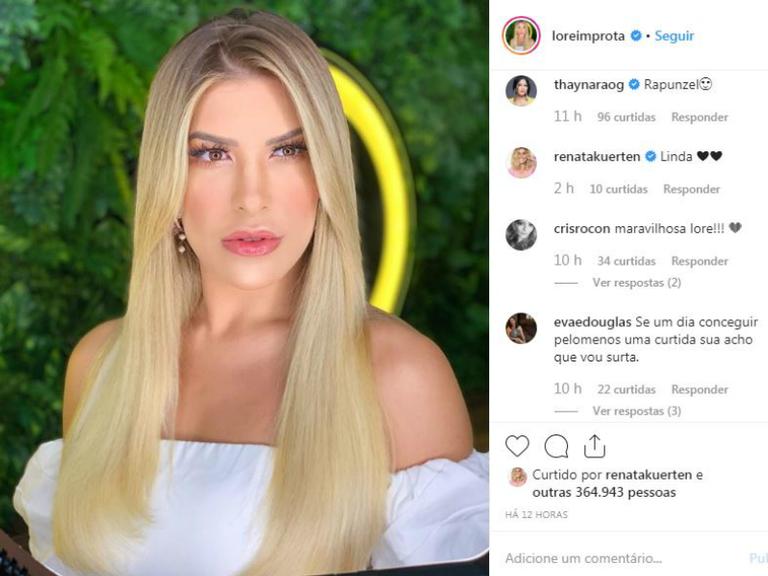 Lorena Improta renova o visual e seguidores aprovam resultado