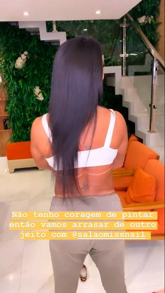 Gracyanne Barbosa antes da transformação