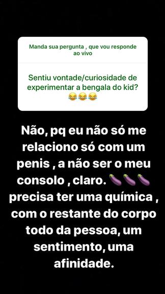 Geisy Arruda responde se pegaria Kid Bengala