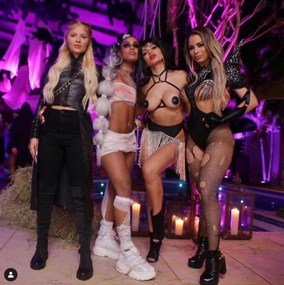 Luísa Sonza, Mc Rebecca, Anitta e Lexa