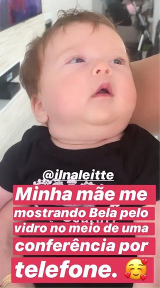 Bela, filha de Claudia Leitte