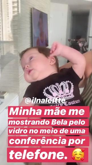 Bela, filha de Claudia Leitte