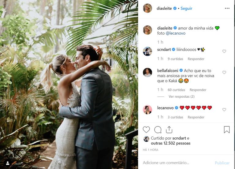 Kaká e Carol Dias fazem almoço pré-casamento