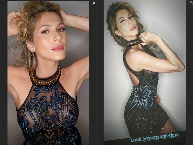 Lívia Andrade surge sem sutiã ao usar look transparente