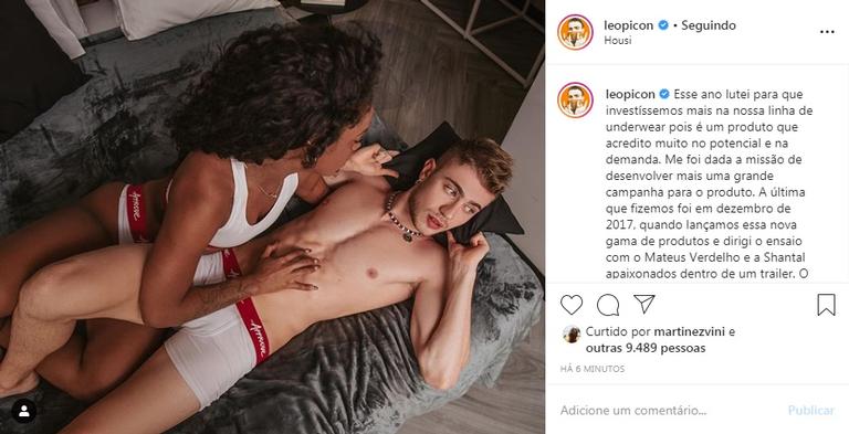 Leo Picon explica campanha com MC Rebecca