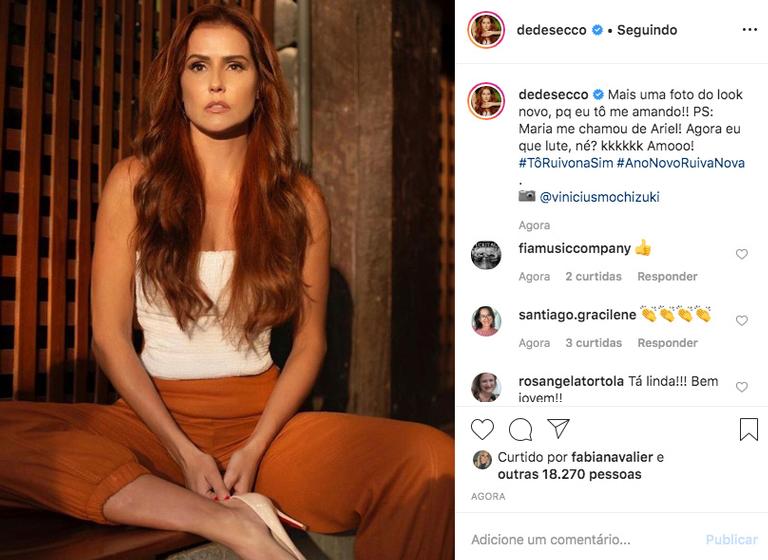 Filha de Deborah Secco dá novo apelido para a mãe após transformação