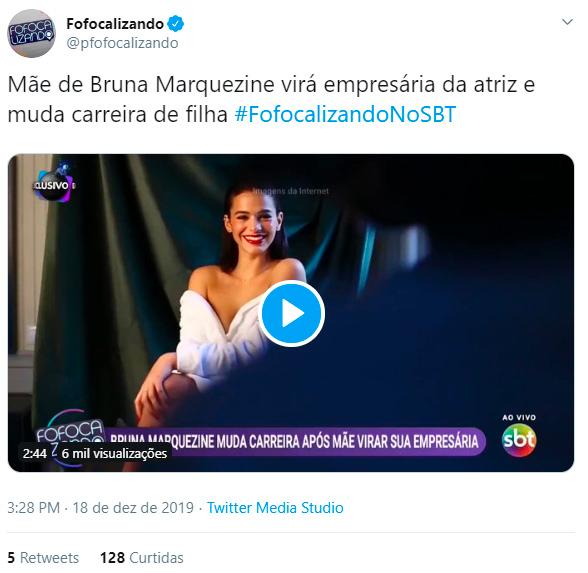 Notícia do 'Fofocalizando' que tirou Bruna Marquezine do sério