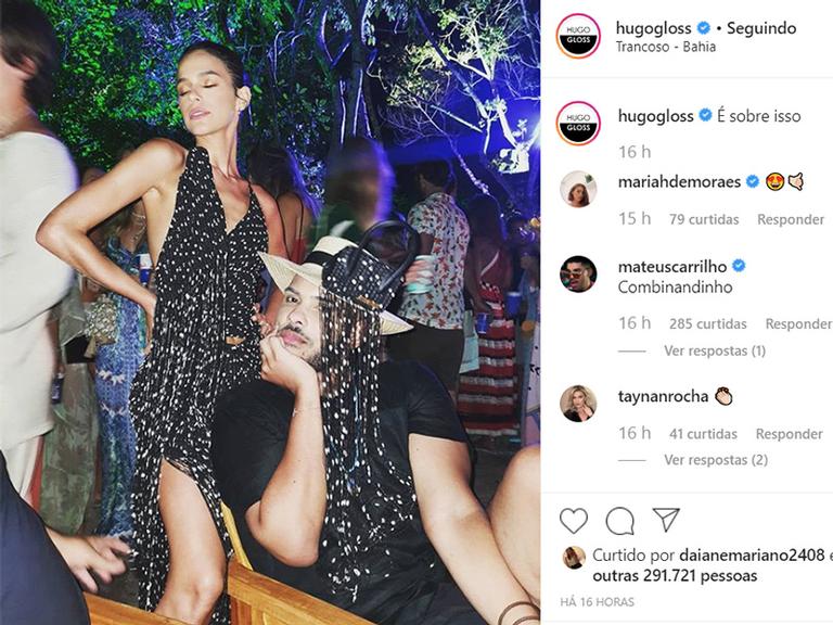 Bruna Marquezine surge com look grifado de R$ 10 mil em festa pré-réveillon