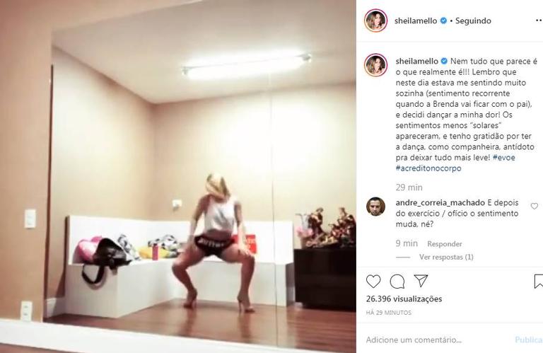 Sheila Mello fala da importância da dança em sua vida