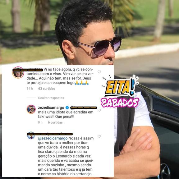 Zezé Di Camargo faz comentário polêmico nas redes sociais